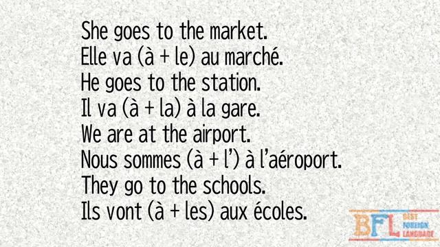 Learn French : Easy French grammar learn contracted articles in french school смотреть онлайн