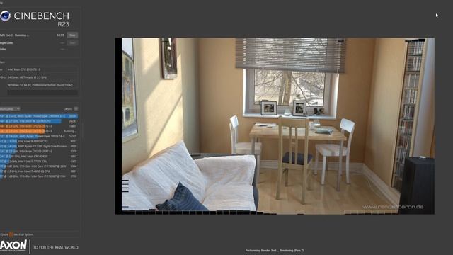 Dual Intel Xeon E5-2670 v3 Cinebench R23 смотреть онлайн
