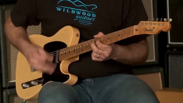 Fender Custom Shop NAMM 2011 1953 Telecaster Relic • SN: R10467 смотреть онлайн