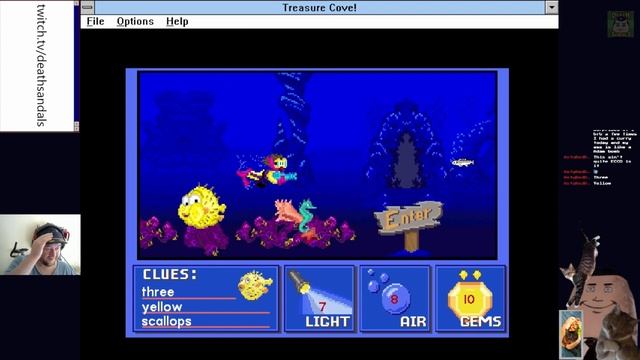 Treasure Cove (Windows 3.1): The Hunt for Patrick Star смотреть онлайн