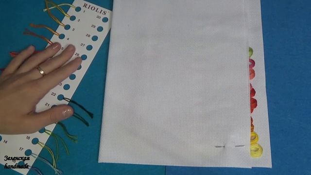 Видео-обзор набора для вышивания. Риолис. Акварельные герберы. Needlework. смотреть онлайн