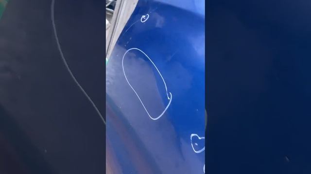 Обзор синей двери Kia Rio смотреть онлайн