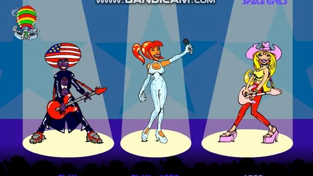 Saturday...Saturday | Space Girls Band | Old Flash Games Ep. 8