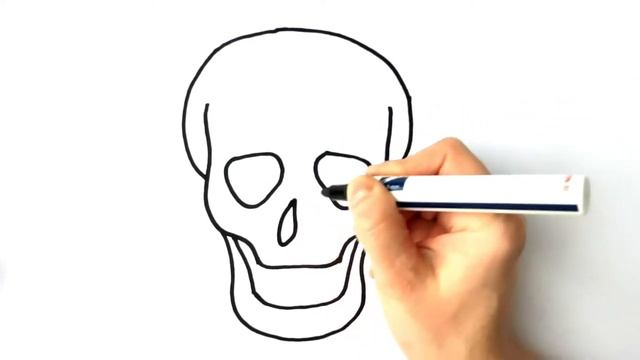 КАК НАРИСОВАТЬ ЧЕРЕП смотреть онлайн
