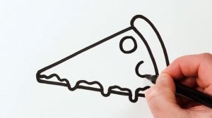 Рисуем фломастерами. Простой милый рисунок. Рисование для детей