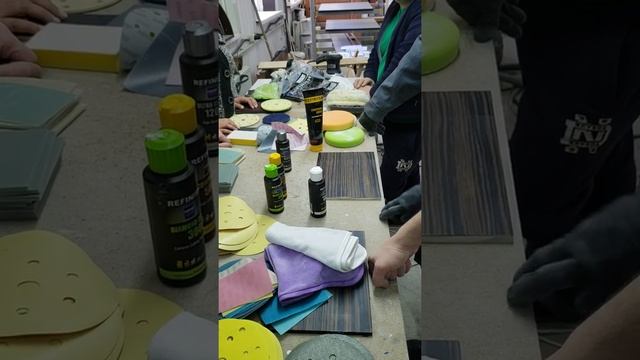 Полировка поверхности Cartec Refinish