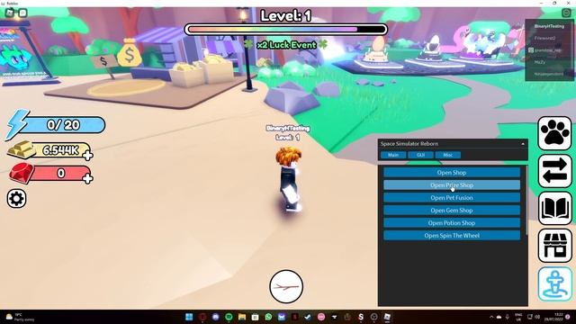 Space Simulator Reborn Script | Gui | Exploit смотреть онлайн
