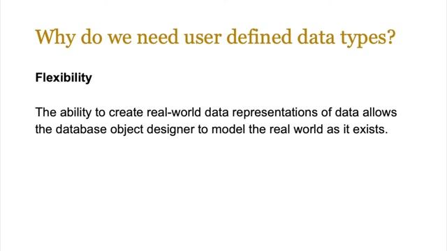 Year 13 Lesson 1 - User defined data types смотреть онлайн