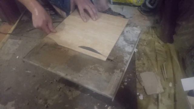 Плиточные работы. Резка кафеля. смотреть онлайн