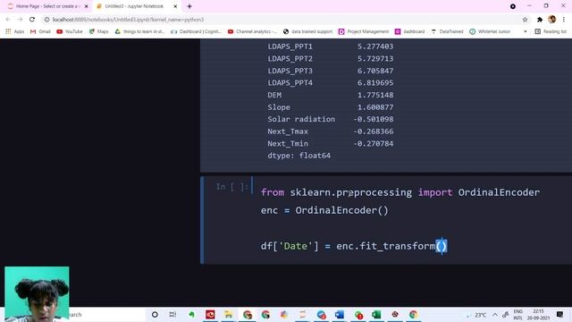 Temperature forecasting model by Likhitha | Data Science project - Machine Learning project | Pytho смотреть онлайн