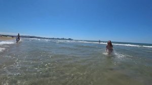 Анапа. Первый раз купаемся на море. Лето 2020