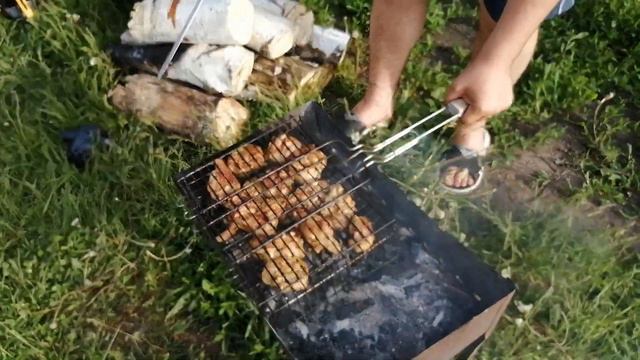 Отдых с женой на природе. Почти рыбалка. Сломал фидер! смотреть онлайн