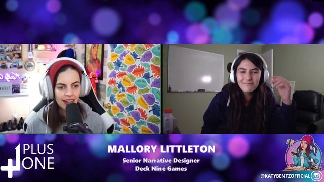Plus One: w/Mallory Littleton - Senior Narrative Designer at Deck Nine Games смотреть онлайн