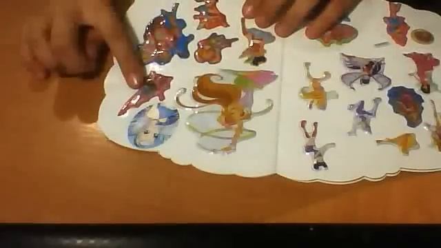 Винкс,альбом с наклейками) смотреть онлайн