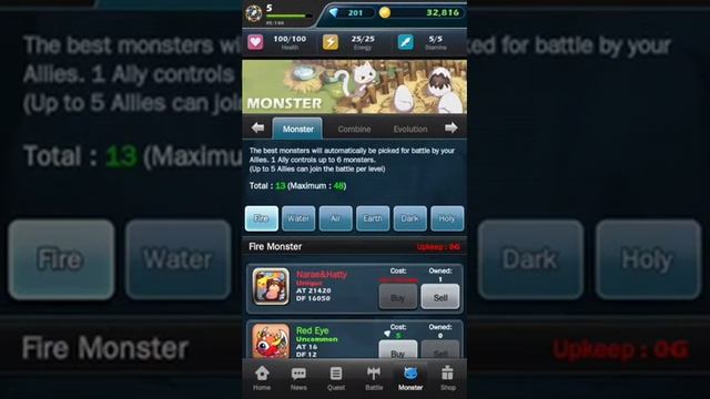 Monster Warlord Phone Game смотреть онлайн