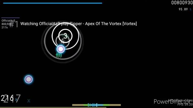 osu!droid: Tipper - Apex of the Vortex (verychill) [Vortex] CS 10 FC, 95.57% смотреть онлайн