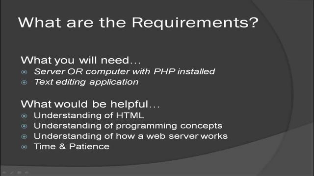 PHP Tutorial 1 - Introduction (PHP For Beginners) смотреть онлайн
