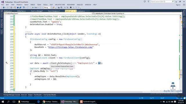 Delete data from firebase смотреть онлайн