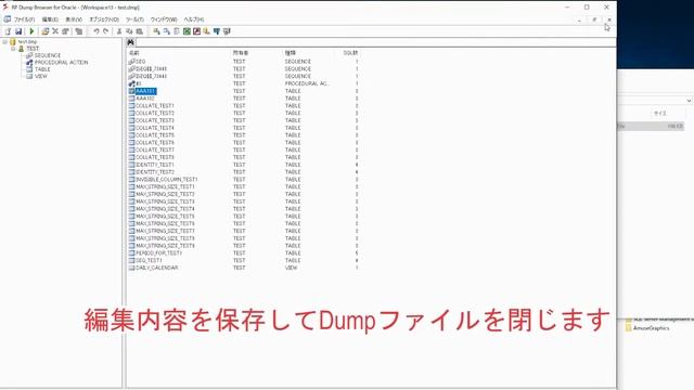 RP Dump Browser for Oracle 驚くほど 簡単にDumpファイルを編集 смотреть онлайн