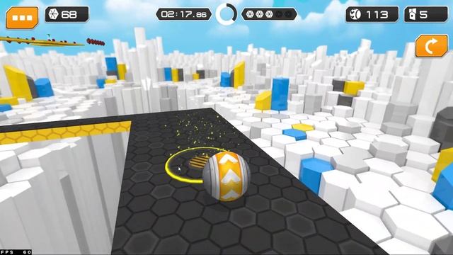 GYRO BALLS - All Levels NEW UPDATE Gameplay Android, iOS #47 GyroSphere Trials смотреть онлайн