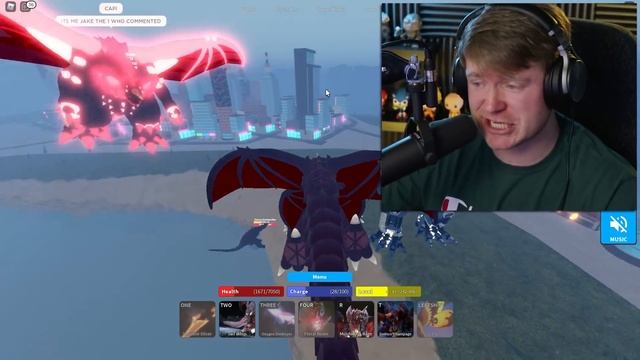 DESTOROYAH DESTROYS THE WORLD IN ROBLOX