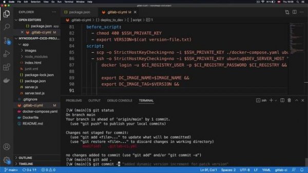Gitlab CI/CD часть 2