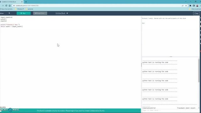 Python Tutorial for Beginners | Fibonacci Sequence смотреть онлайн