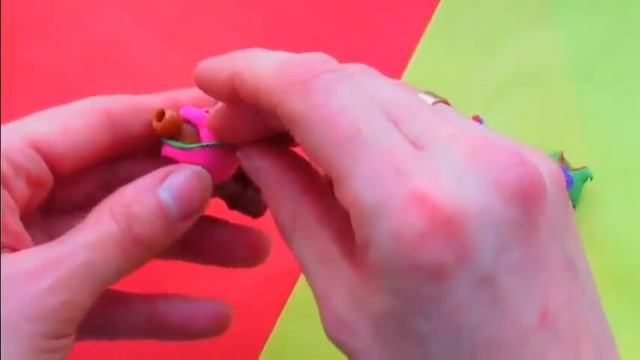 Одежда для Кукол ЛОЛ из Пластилина / купальник для кукол. Делаем для кукол лол своими руками! смотреть онлайн