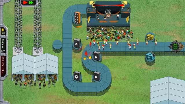 Rock 'N Roll Defence - Gameplay Part 1 (Saving Rock 'N Roll!!!) смотреть онлайн