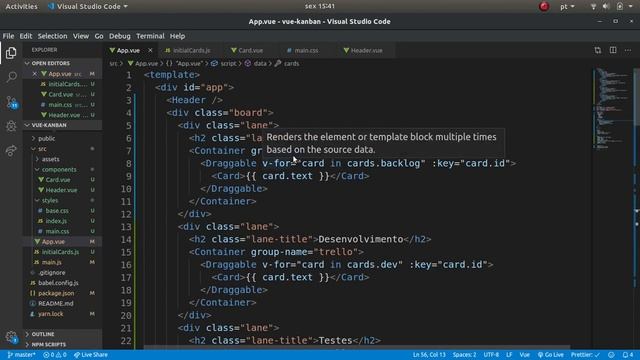 Tutorial de Vue re-criando o Trello (com drag n' drop) смотреть онлайн