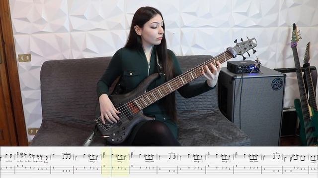 Star Wars theme (Bass cover + Tab) смотреть онлайн