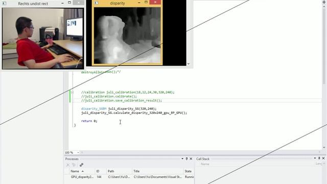 Realtime Disparity Map with OpenCV смотреть онлайн