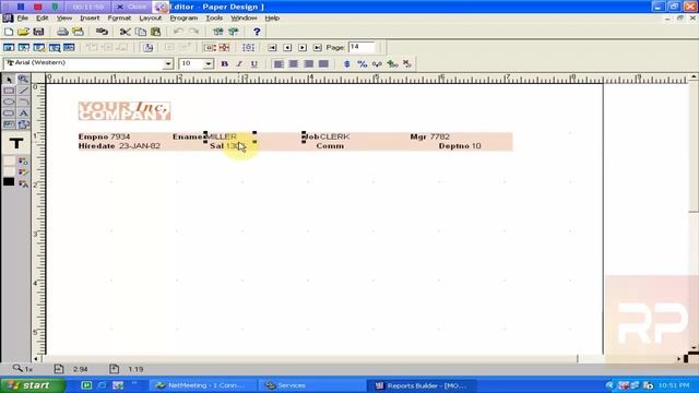 Oracle Reports Builder Tutorials lecture 5 смотреть онлайн