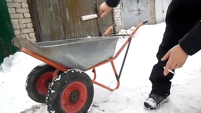 Обзор тележка тачка строительная