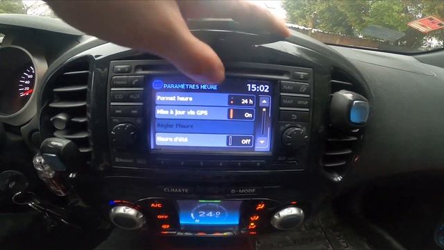 How to Manually Change Date and Time in Nissan Juke I ( 2010 - 2019 ) Manage Time Settings смотреть онлайн