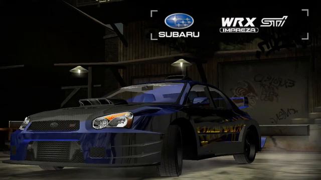 NFS mw SUBARU WXR impreza sti смотреть онлайн