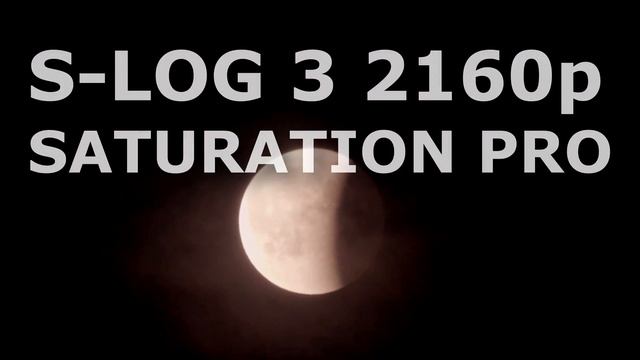 Sony S-Log3 Gamma (RX10 iv S-Log3): MOONWALK смотреть онлайн