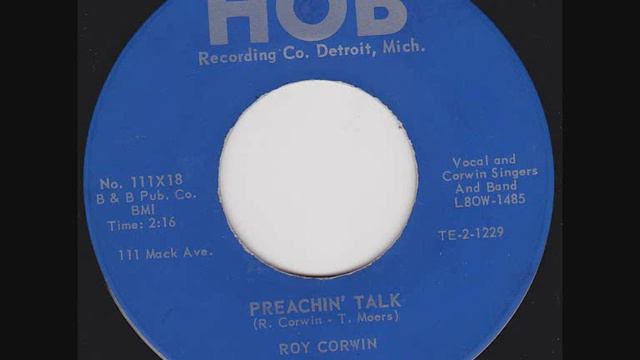Roy Corwin - Preachin' Talk смотреть онлайн