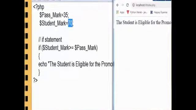TN 12th computer application chapter - 6 PHP Conditional statements смотреть онлайн