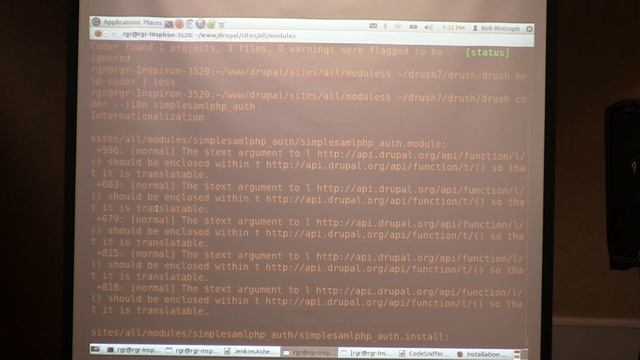 Drupal Camp Asheville: Introduction to PHP Code Sniffer and Friends by Rob Ristroph смотреть онлайн