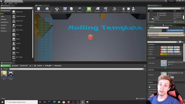 Gyroscope, Accelerometer input tutorial [mobile game in Unreal Engine] смотреть онлайн