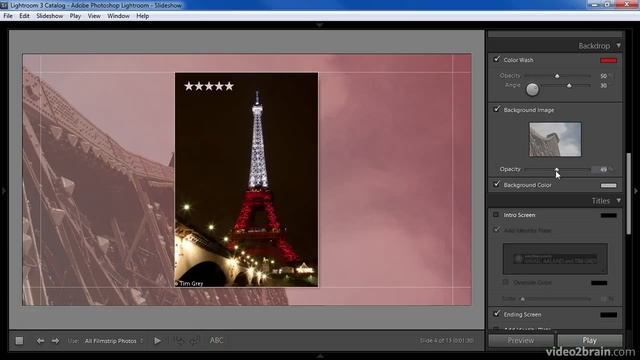 Adobe Photoshop Lightroom Slideshow смотреть онлайн