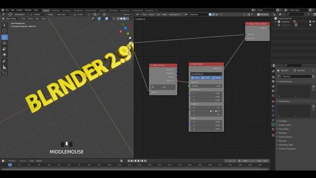 Blender 2.91 - Animation Nodes | Free Add-ons смотреть онлайн