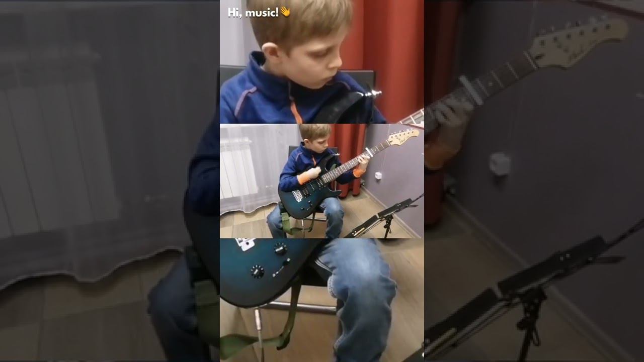 Борис Логвинов - урок гитары (преподаватель А.Гончаров) смотреть онлайн