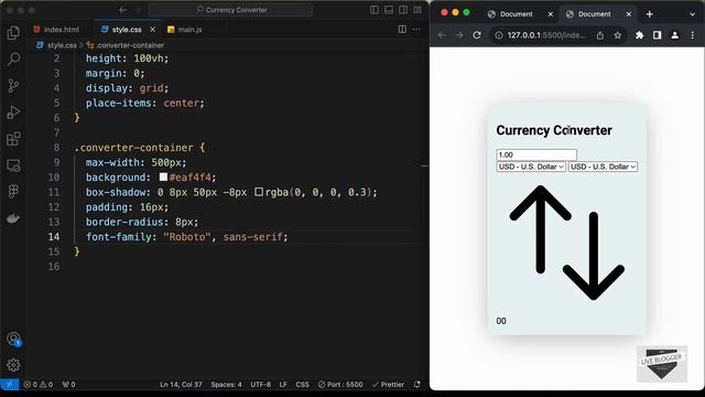 How To Build A Currency Converter Using HTML, CSS & JavaScript (Part 1) смотреть онлайн