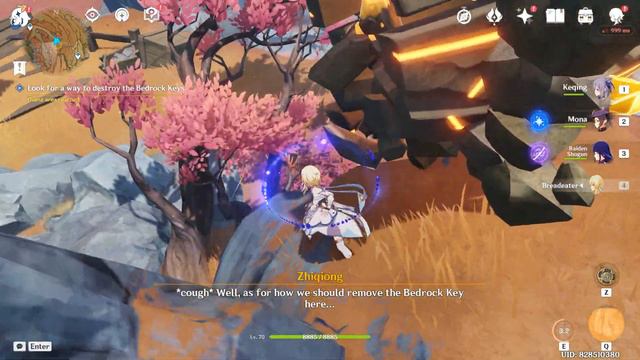 How to Destroy the Bedrock Keys Genshin Impact смотреть онлайн