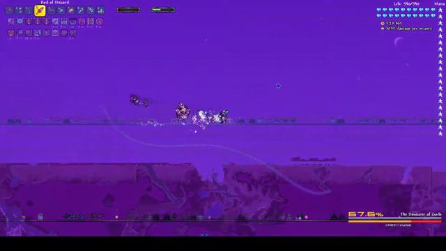 Terraria Calamity Mod: Rev Defiled Devourer of Gods Nohit смотреть онлайн