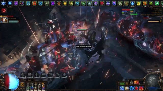 [3.17] Path of Exile | Simulacrum 28,29,30 The Annihilating Light staff is better than Duo Nebulis смотреть онлайн