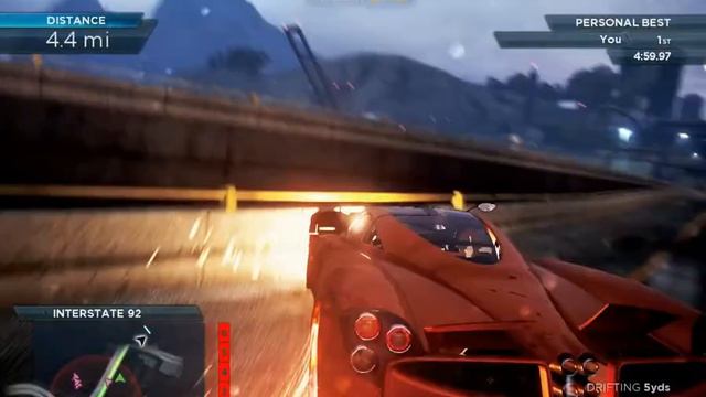 Pagani Huayra VS Koenigsegg Agera R NFS Most Wanted 2012 смотреть онлайн