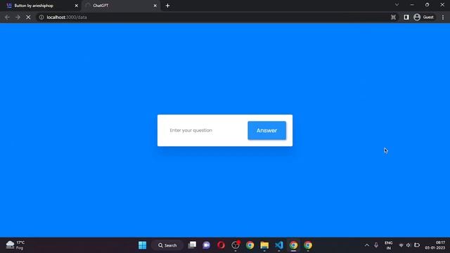 I created a chatGPT clone using HTML, CSS, JavaScript and Node.JS смотреть онлайн